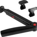 FERRISA Mens Back Shaver, Body Shaver for Men with 2 Shock Absorber Flex Heads, Men's Back Shavers with Long Handle with Facial Razor & 10 Blades