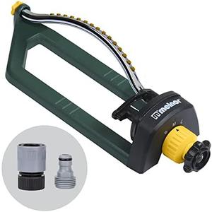 Melnor 65151AMZ Oscillating Sprinkler with 15 Precision Nozzles and QuickConnects