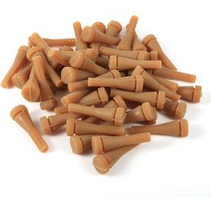 50 Pcs Chicken Plucker Fingers, Rubber Poultry Plucker Fingers for Chicken Plucker Machine, Flexible Feather Removal Attachments for Chickens Turkeys Ducks Geese Quail