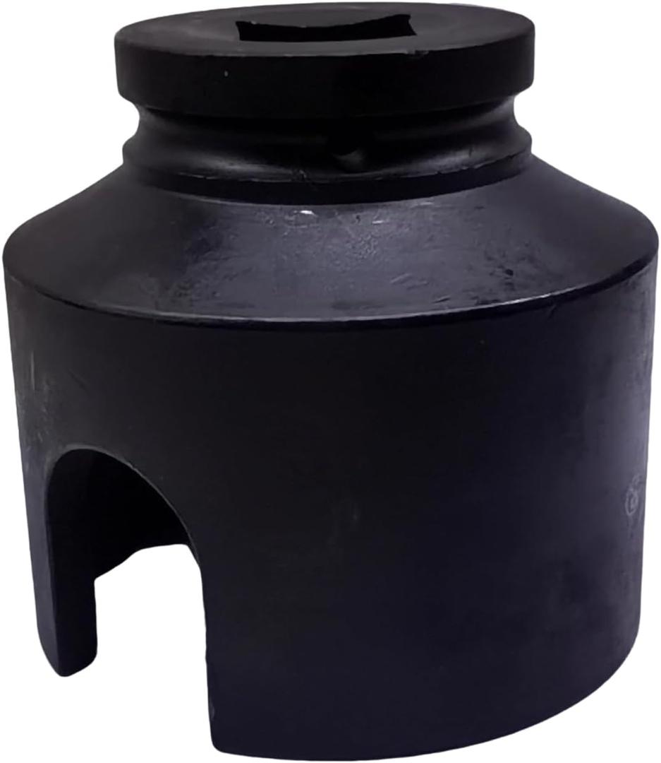 1" Drive 3" Heavy-Duty Tie Rod End Socket, 3-Inch Inner Diameter, 1.5-Inch Wide Slot, Heat-Treated Cr-V Alloy Steel