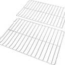 Upgrade WB48T10063 Range Oven Rack for GE Stove Oven Parts 304 Stainless Steel Rack-flat for GE AP4538468 PS2577619 JB670SP4SS JB640MR2BS JB700SN4SS (24" x 17")