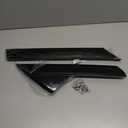 A-Pillar Front Molding Windshield Outer Trim w/Side Tape Fit for 2011-2019 Ford Explorer 4 Door Utility (Left+Right)