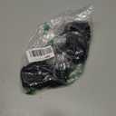 GRACEART Elizabethan Dickens Ruff Neck Clown Collar Elizabeth Wrist Ruffs Ruffle Cuff Arm Bands (Black)