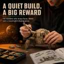 Rocky Building Set, Sci Fi Inspired Alien Figure, Creative Gift for Fans