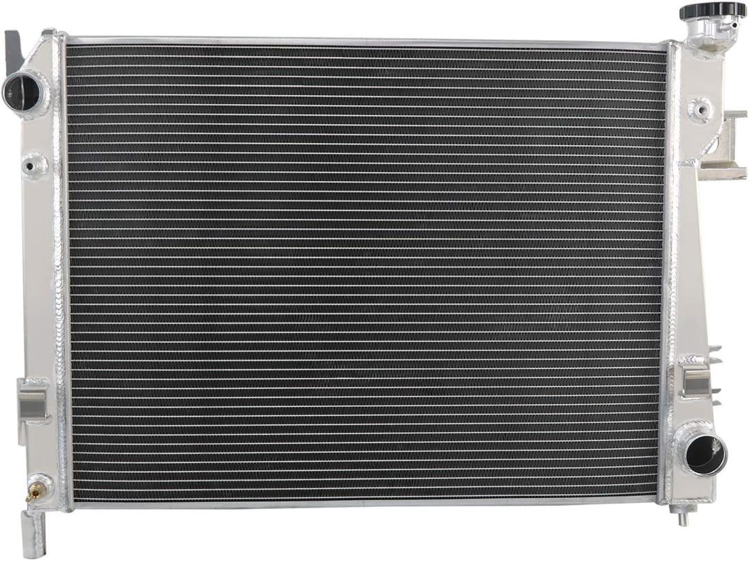 ALLOYWORKS 3 Row All Aluminum Radiator For 2003-2009 Dodge Ram 1500/2500/3500 L6 V6 V8 V10 3.4L 3.7L 3.8L 3.9L 4.7L 5.7L 5.9L 8.0L 8.3L