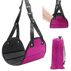 Foot Hammock for Airplane Travel Comfort Portable Foot Rest Sling Long Flight Essentials for Relaxing Legs