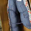 Arden Outdoor Plush Modern Tufted Chaise Cushion, 76 x 22, Rain-Proof, Fade Resistant, Tufted Cushion for Chaise Lounger Clark Blue