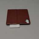 Wallet Case for iPhone 17 with Credit Card Holder,PU Leather Folio Flip Kickstand Protective Shockproof Cover for Apple 17 Phone Case (Brown, for iPhone 17-6.3'')