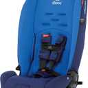 Diono Radian 3R, 3-in-1 Convertible Car Seat, Rear Facing & Forward Facing, 10 Years 1 Car Seat, Slim Fit 3 Across, Blue Sky, Manufacturing Date 06/12/2026 