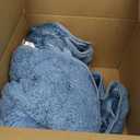 Cottonblue Sherpa Weighted Blanket for Adults Twin Size 15 lbs, Soft Fleece Weighted Throw Blankets 48x72 Inches, Fuzzy Flannel Heavy Blanket Machine Washable for Bed Calming Relaxing, Slate Blue