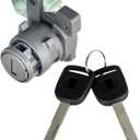 72181-SDA-A11 Left Driver Door Lock Cylinder Replacement for 2003-2007 Honda Accord