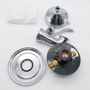 Silver Shower Faucet Replacement Kit