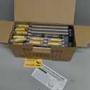 Solar Outdoor Lights, 10 Pack Waterproof Stainless Steel Solar Stake Lights for Pathway Garden Yard Path Walkway Driveway Lawn Patio Outside Decor, Cool White