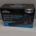 Leaf Blower Cordless with Battery and Charger: 2 Batteries 20V 4.0Ah Brushless Motor, Handheld Electric Leaf Blowers, Battery Powered Blowers for Lawn Care, Yard Leaves Cleaning, (Grey) (Gray)