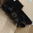 KAMANINA 1 Inch Double Curtain Rod 36-72 Inch, Heavy Duty Dual Rods, Bronze