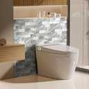 Art3d Peel and Stick Beige & White Wall Tiles 12"x12" Thickened Design Backsplash, Self-Adhesive Tile for Kitchen & Bathroom Decor