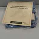 Hearth & Harbor Christmas Ornament Storage Box With 4 Inner Tray Dividers - Non-Woven Ornament Storage Container For 64 Holiday Ornaments or Decorations