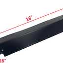 Parts DP125 (4-pack) Porcelain Steel Heat Shield/Heat Plates 16 "x 3 13/16" Replacement for Charbroil, fits for Thermos, fits for Kenmore Sears and other Gas Grill Models