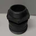 Bulkhead Replacement Kit Compatible with Pentair 154714 Triton II Pool and Spa Sand Filter Black