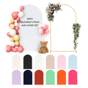 Balloon Party Arch1,8 ×0,8m Metal Photo Balloon Arch Backdrop Stand for Wedding Birthday Party Baby Shower Ceremony Graduation Decoration, Gold