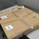 Tandefio 28" x 30" x 2.5" Washing Machine Drain Pan Washing Machine Tray for Floor Protection Heavy Duty 304 Stainless Steel Dishwasher Leak Pan with Drain Hole and Anti-slip Bottom Pad