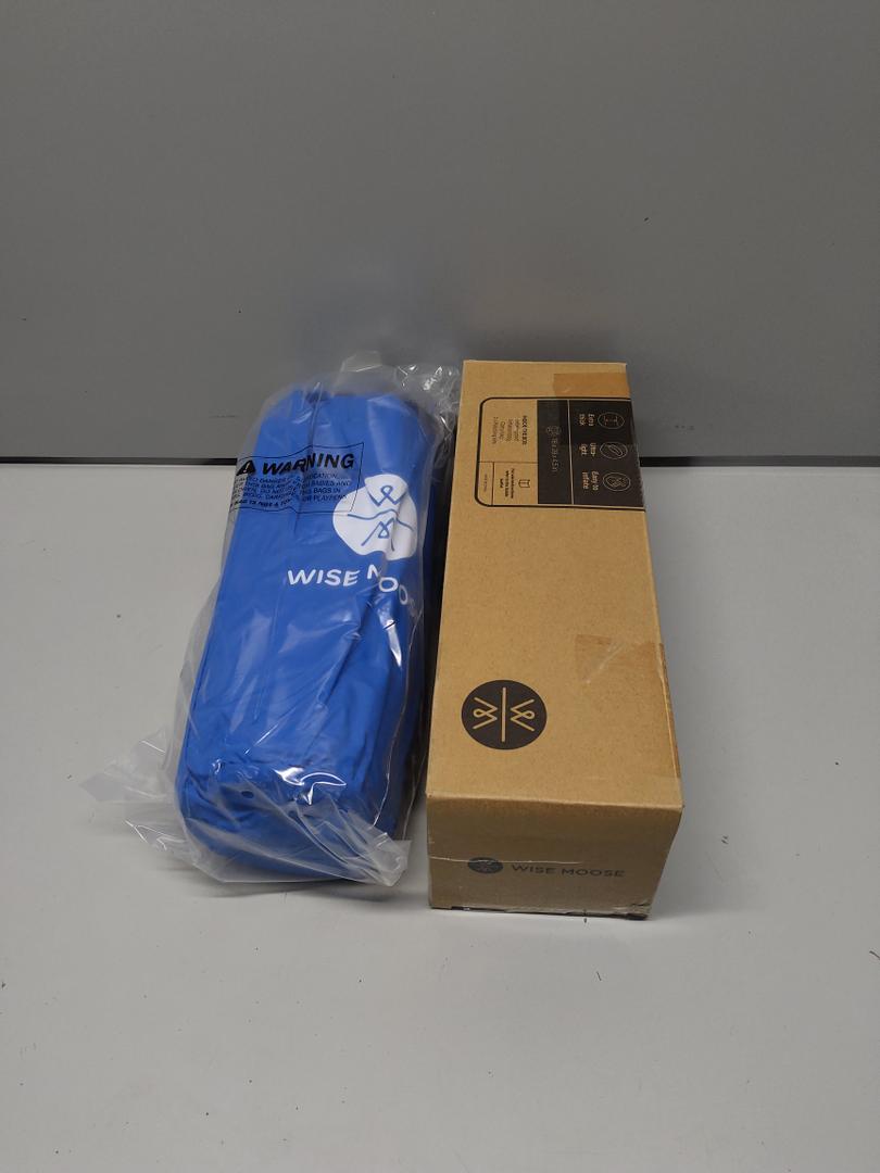 WISE MOOSE Sleeping Pad 4.5 Inch Thick Camping Mattress, Ultralight Camping Pad, Inflatable Tent Mat for Backpacking, Hiking - Inflating Bag and Repair Kit Included 78×28×4.5 Inches 1 Pack