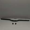 Wake 31.8mm MTB Mountain Bike Handlebar, Aluminum Alloy Mountain Bike Bicycle Riser Handlebar Extra Long 720/780mm with Paint Matte Surface (Black, 780mm)