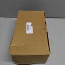 32oz Ribbed Glass Cup with Handle Bamboo Lid and Straw, Glass Tumbler, Iced Coffee Cups Hot/Cold Drinks (Black Handle)