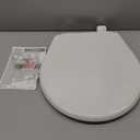 Little2Big Toilet Seat with Built-In Potty Training Seat, Slow Close, Durable Plastic, Made in USA, ROUND, White