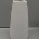 Premium Ceramic Vase for Pampas Grass - Flower Vase for Home Decor, Minimalism Style for Modern Table Shelf, Vases for Flowers for Kitchen Living Room (White, Extra Large)