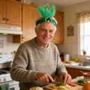 St. patrick- day-Sequins-Glitter-Headband for Adult Women Men Kids Green Holiday Costume Hair Band