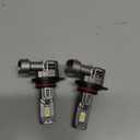 SEALIGHT 9012/HIR2 Bulbs, 30000LM 6500K Fog Bulbs 1:1 Mini Size with Cooling Fan, 9012 for Powersports ATV/UTV, 3 Mins Plug-N-Play, Pack of 2