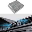 CF10285 Cabin Air Filter, Premium Cabin Filter with Activated Carbon, Car Air Filter Replacement for Camry 2007-2017 Corolla 2009-2019 Rav4 2006-2018 4Runner 2010-2023 Prius Highlander ES300H