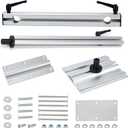 Removable Table Bracket Mount RV Accessories Detachable Height Adjustable Aluminum 360 Degree Rotation for Yachts RV Motorhome