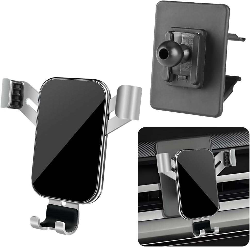 Car Phone Holder for Hyundai Santa Fe 2024 2025 2026 Auto Interior Accessories Best Cell Phones Mount Cellphone Mobile Cradle Charging Navigation Bracket Screen Stand Accessory