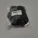 Overnight Hair Curlers for Long Hair | No Heat Curl Wrap with Soft Scrunchie (Black)