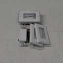 BESTTEN 4 Pack 4-Way Decorator Wall Light Switch with Wallplate, 15A 120/277V, On/Off Paddle Rocker Interrupter, Self-Grounding, UL Listed, White