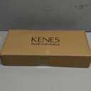 KENES Brushed Gold Shower Faucet, Modern Square 10-Inch Shower Head and Handle Set, Bathroom Rainfall Shower System Wall Mount, KE-6024B-4 (Including Shower Valve)
