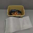 Mini Tudou 12 Pcs Safari Animals Figures Toys w/ 57x38.6 Large Activity Play Mat, Realistic Jumbo Jungle Wild Zoo Animals Figurines Playset w/Elephant, Giraffe, Lion for Kids Boys