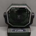 Portable Fan 24000mAh Battery Powered with Remote & LED, 4 Speed Strong Airflow, Desk/Camping/Outdoor/Gym Fan for Office Travel Treadmill Camping Gear