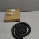 Pipe Insulation Foam Pipe 6 feet x 0.35 "x 2" (13mm) ID, Pipe Cover Wrapped Roller Rod Filling Pipe Handle Grip HVAC air Conditioning Unit