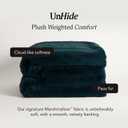 UnHide Marshmallow Blanket, Heavy Weight, Extra Soft Faux Fur Blanket, Medium - 60" x 80"