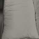 Feather Down Pillows Queen Size Set of 2 Pack, Luxury Hotel Collection Bed Pillows for Sleeping, Fluffy Soft Medium Firm Down Surround Gusseted Pillows for Side Back Stomach Sleepers 20 x 30 in