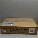 Premium Vibration Plate Exercise Machine for Lymphatic Drainage, Weight Loss, Whole Body Workout Power Vibration Plate, Shake Plate, Home Gym Fitness Equipment, White