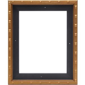 Gold Canvas Floating Frame for 12"x16"Canvas with 0.6"~0.9" Deep