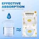 Vacplus Moisture Absorbers, Hanging Closet Dehumidifier Bags, Humidity Packs, Desiccant, Closet Dehumidifiers with Fragrance Free, 10 Pack, 9.8 OZ