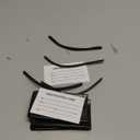 Flexible Travel Luggage Tags - Name ID Labels Set for Suitcases - 4 Pack