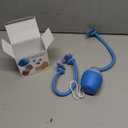 Interactive Dog Toys, [2026 Newly Upgraded] Interactive Dog Ball for Medium/Large Dogs, Automatic Moving Dogs Toy Wicked Ball for Boredom & Training, Play Music, USB Rechargeable(Blue)