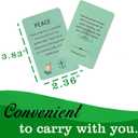 2 x Lapsia 55 Prayer Cards Christian Encouraging Bible Gifts for Women, Men & Kids Hope, Strength, Faith Thoughtful Gift for Fathers Day, Mothers Day, Birthday, Christmas