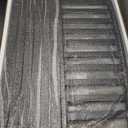 Outdoor Bench Garden Bench, Weatherproof Anti-Rust Heavy-Duty Outside Benches Clearance, Wrought Iron Metal Bench for Front Porch, Patio, Park